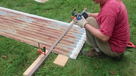 how to cut corrugated sheet metal|cutting corrugated metal roofing straight.